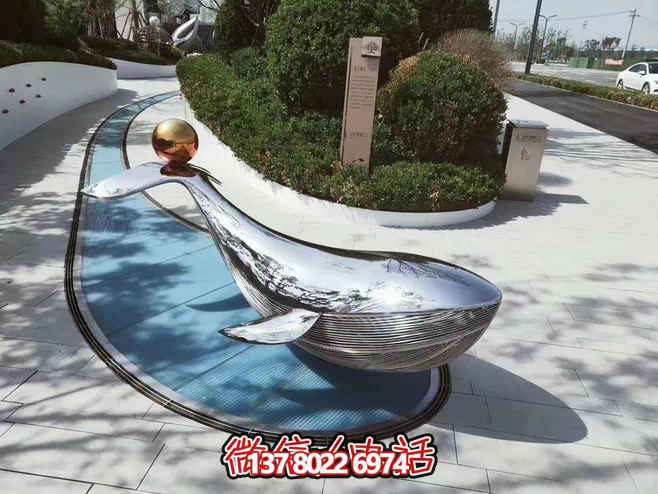 公園街道創(chuàng)意不銹鋼水中游泳的海豚雕塑 公園街道創(chuàng)意不銹鋼水中游泳的海豚雕塑